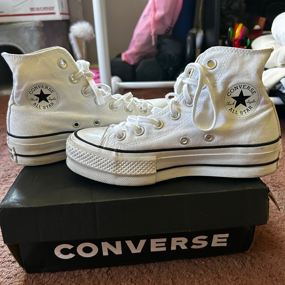 White Converse